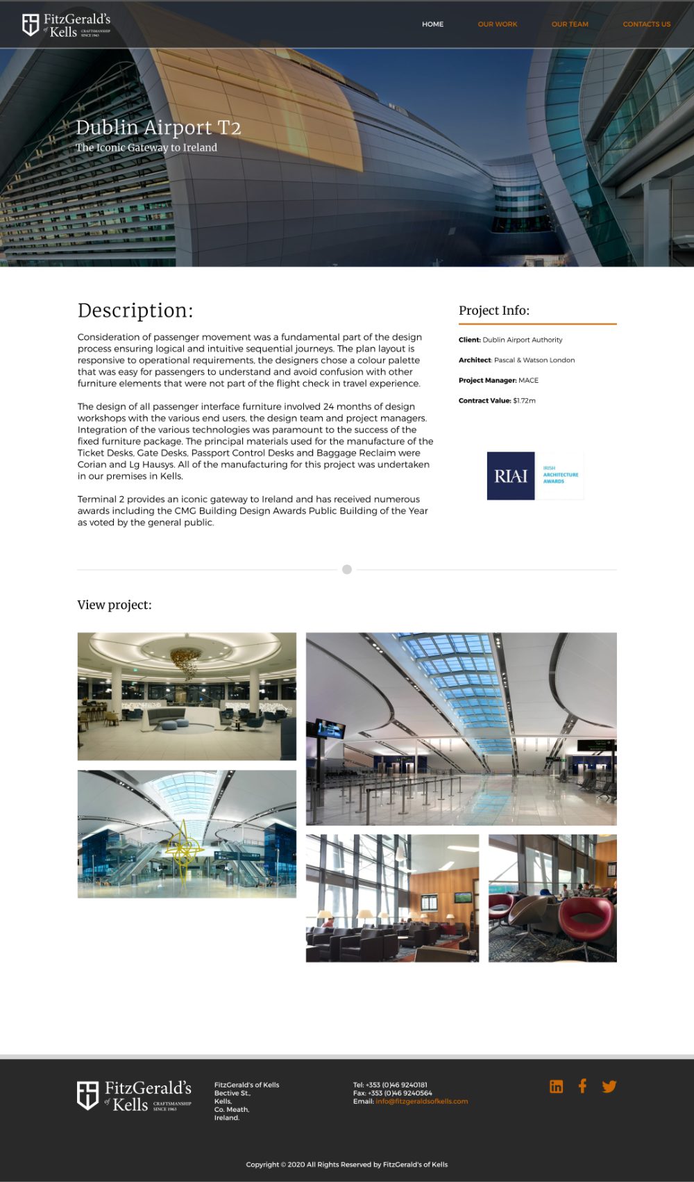 Kingdom 1798 project page on the FitzGerald's site